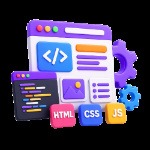 Web design 3d icon