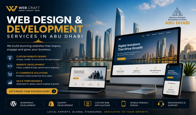 Web Design & development Services in Abu Dhabi